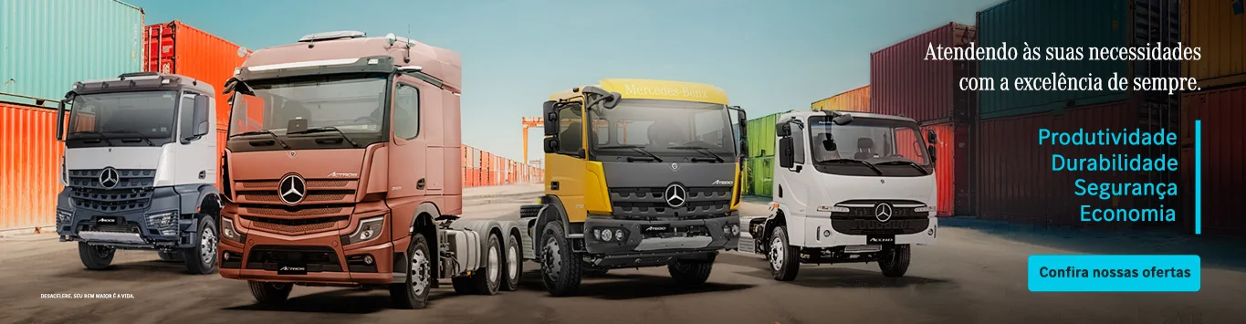Ofertas Caminhões Mercedes-Benz
